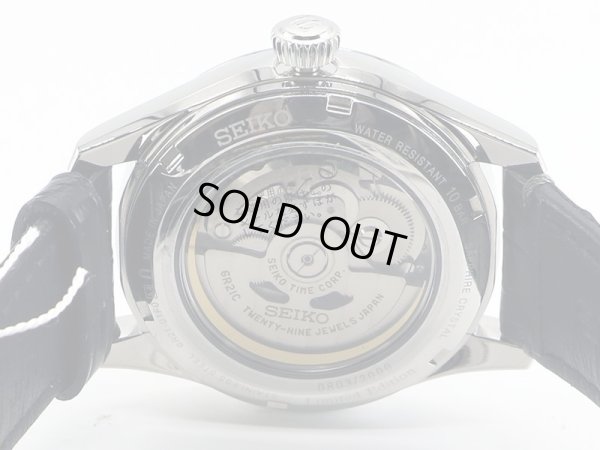 セイコー　プレサージュ　ＳＡＲＷ０４５　漆、白檀文字盤　６Ｒ２１－０１Ｆ０　裏面拡大