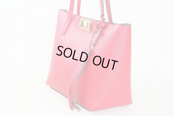 フルラ MIMI トートバック 1045415 FRAGOLA レッド サイド