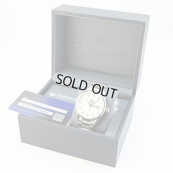 タグホイヤー　カレラ　キャリバー５　ＷＡＲ２０１Ｂ－１　銀文字盤　箱・保証書