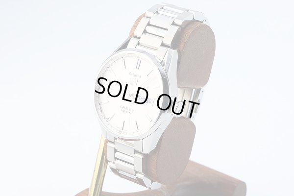 タグホイヤー　カレラ　キャリバー５　ＷＡＲ２０１Ｂ－１　銀文字盤　サイド