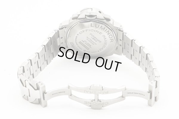 パネライ　デイライト　ＰＡＭ００２５０　クロノグラフ　黒文字盤　ブレス