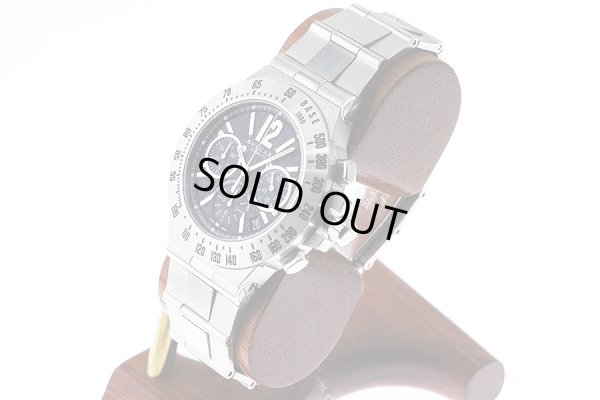 ブルガリ　ディアゴノプロフェッショナル　ＣＨ４０Ｓ　黒文字盤　サイド