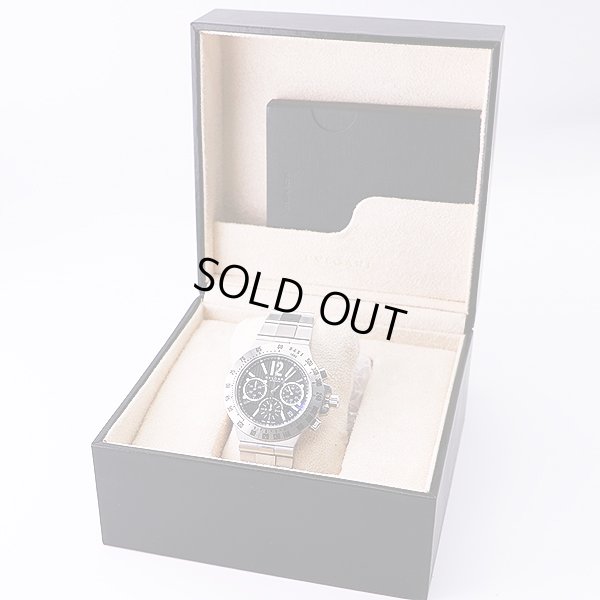 ブルガリ　ディアゴノプロフェッショナル　ＣＨ４０Ｓ　黒文字盤　箱