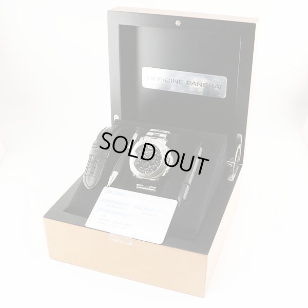 パネライ　デイライト　ＰＡＭ００２５０　クロノグラフ　黒文字盤　箱、保証書、替革ベルト