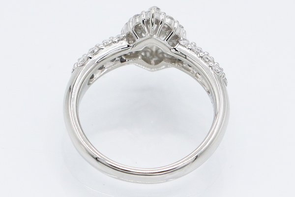 PT900 ダイアイリリング 0.577ct 0.87ct 7.60g　内側