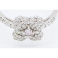 PT900 ダイアイリリング0.50ct 3.40g　拡大