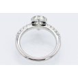 PT900 ダイアイリリング 0.503ct 0.30ct 5.80g　内側