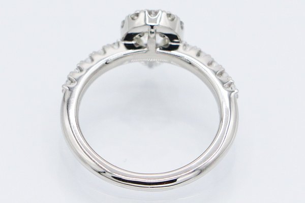 PT900 ダイアイリリング 0.503ct 0.30ct 5.80g　内側