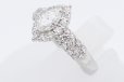 PT900 ダイアイリリング 0.577ct 0.87ct 7.60g　サイド