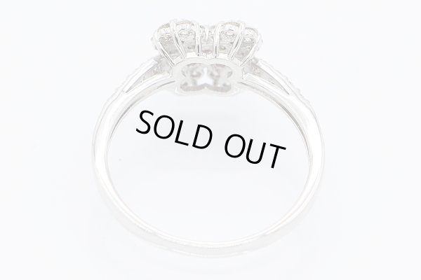 PT900 ダイアイリリング0.50ct 3.40g　内側