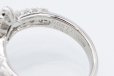 PT900 ダイアイリリング 0.577ct 0.87ct 7.60g　刻印