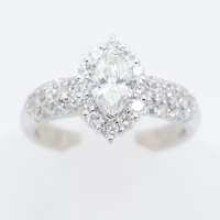 PT900 ダイアイリリング 0.577ct 0.87ct 7.60g