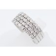 PT900 ダイアイリリング 1.10ct 9.30g　サイド