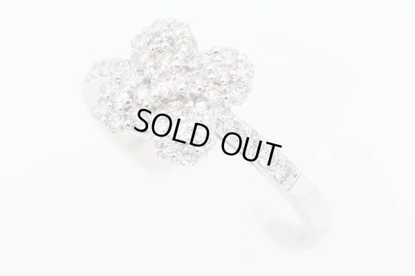 PT900 ダイアイリリング0.50ct 3.40g　サイド