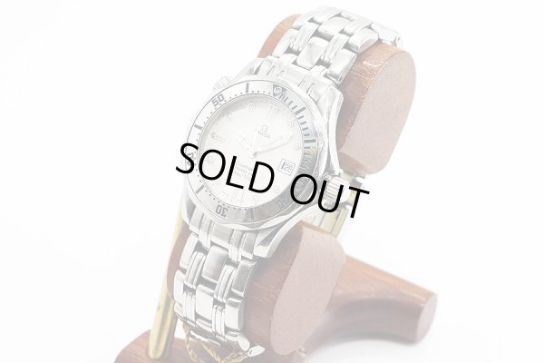 オメガ　シーマスター　２５６２．２０　白文字盤　サイド