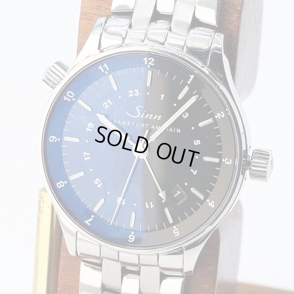 ジン　フランクフルト　ファイナンシャルウォッチ　６０６０ＧＭＴ　黒文字盤