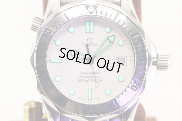 オメガ　シーマスター　２５６２．２０　白文字盤　ライト