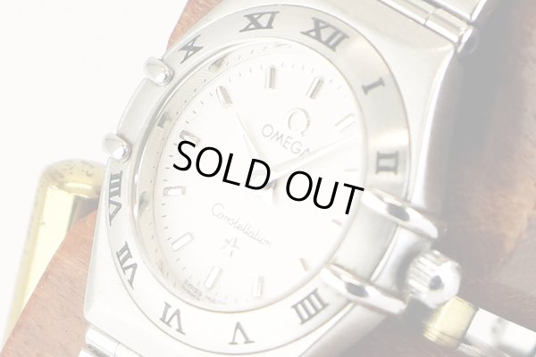 オメガ　コンステレーションミニ　１５６２．３０　銀文字盤　サイド拡大