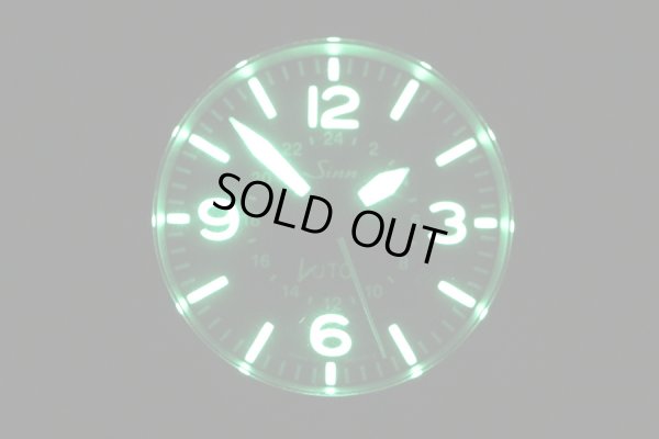 ジン 856 UTC 黒文字盤 ライト暗闇