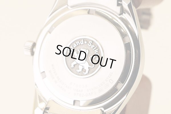 グランドセイコー　ＳＢＧＶ０２５　９Ｆ８２－０ＡＦ０　紺文字盤　裏面拡大