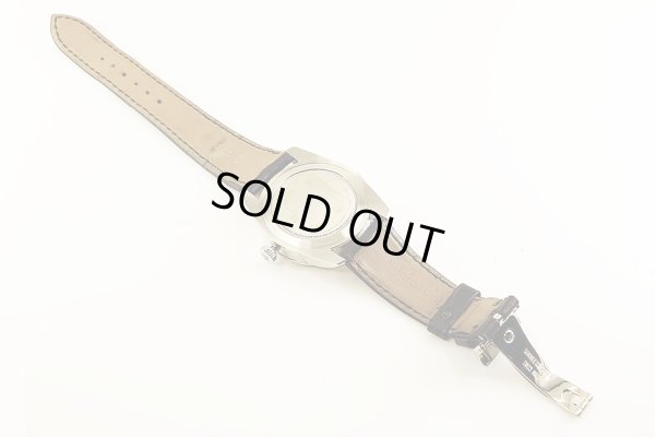 チューダー　グラマー　ダブルデイト　５７０００　Ｊ４０５２９２　グレー文字盤　革ベルト状態　裏面