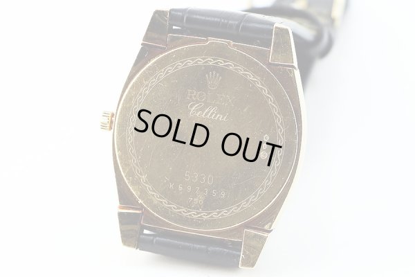 ロレックス　チェリーニ　５３３０／８　シェル文字盤　Ｋ番（２００１年）　裏面拡大