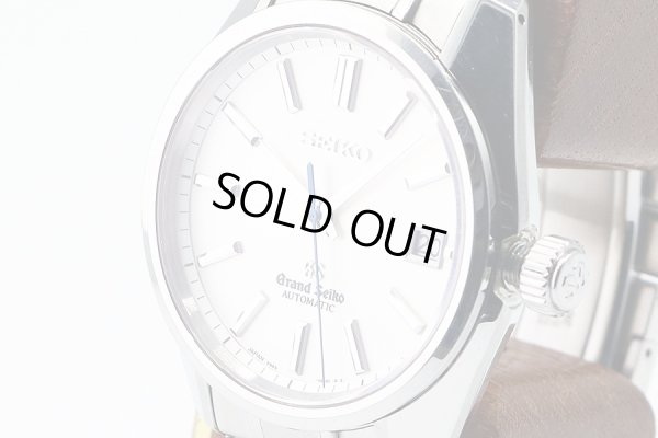 グランドセイコー　ＳＢＧＲ０８１　９Ｓ６５－００Ｊ０　銀文字盤　青秒針　サイド拡大