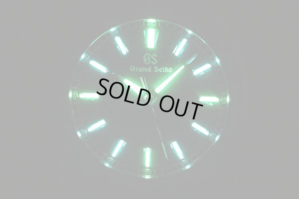 グランドセイコー　ＳＢＧＸ０３４３　９Ｆ６１－０ＡＮ０　黒文字盤　耐磁モデル　ライト暗闇