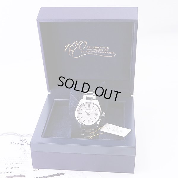 グランドセイコー　ＳＢＧＲ０８１　９Ｓ６５－００Ｊ０　銀文字盤　青秒針　箱・保証書