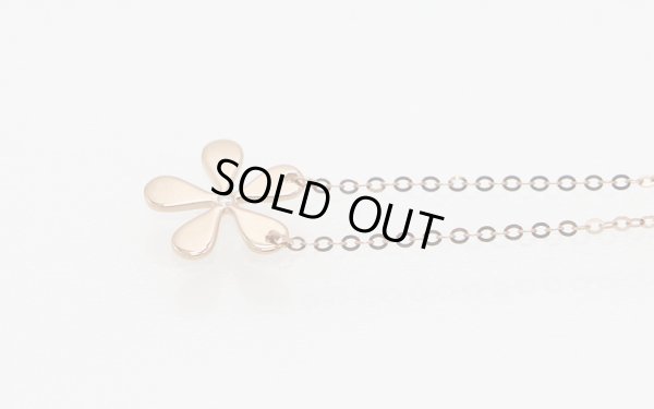 750PG ダイアイリネックレス 0.008ct 1.80g　サイド