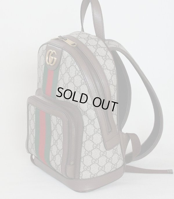 グッチ　GGスモール バックパック 547965 493075　サイド