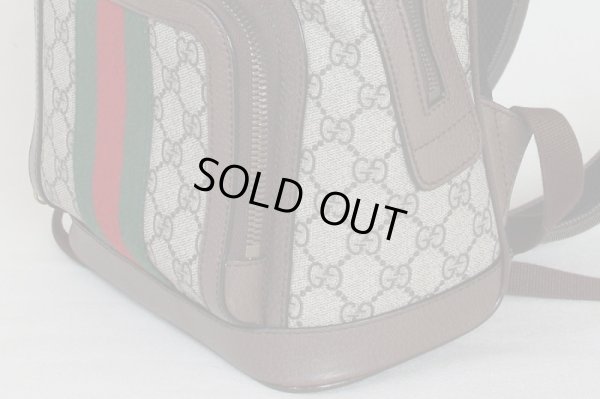 グッチ　GGスモール バックパック 547965 493075　サイド拡大