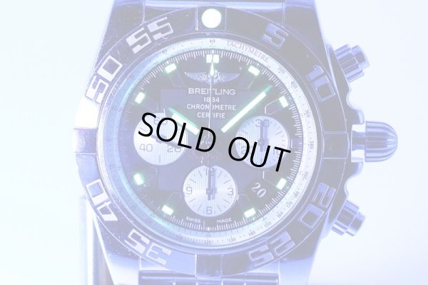 ブライトリング　クロノマット４４　ＡＢ０１１０　黒文字盤　ライト