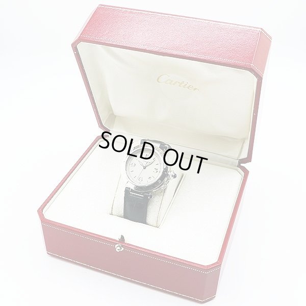 カルティエ　パシャ３８　アイボリー文字盤　箱