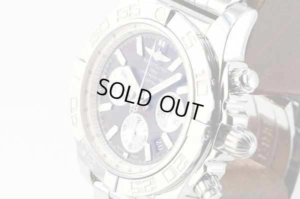 ブライトリング　クロノマット４４　ＡＢ０１１０　黒文字盤　サイド拡大