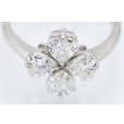 PT900 ダイアイリリング 1.327ct 4.30g　拡大