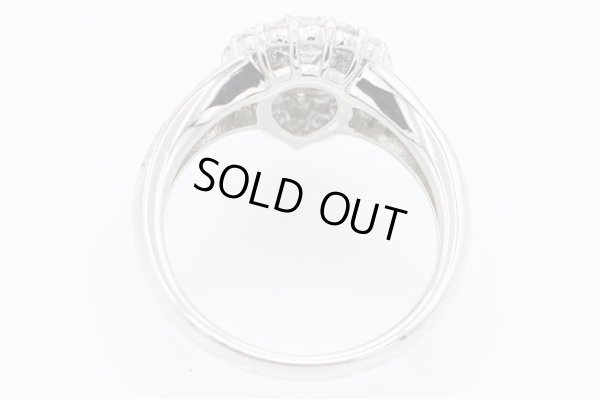 PT900 ダイアイリリング 1.00ct 7.60g　内側