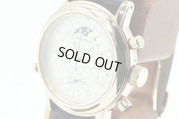 シェルマン　グランドコンプリケーション　プレミアム　白文字盤　サイド拡大