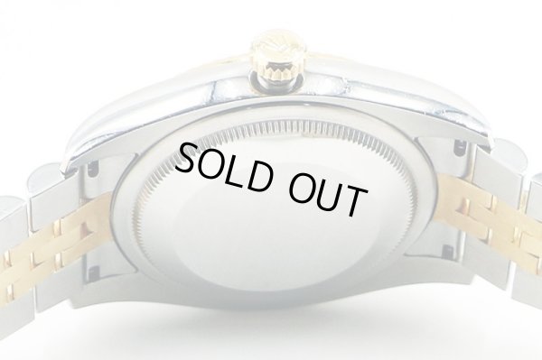 ロレックス　１１６２３３Ｇ　銀コンピュータ文字盤　１０Ｐ　Ｇ番（２０１２年）　裏面拡大