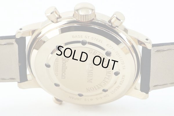 シェルマン　グランドコンプリケーション　プレミアム　白文字盤　裏面拡大