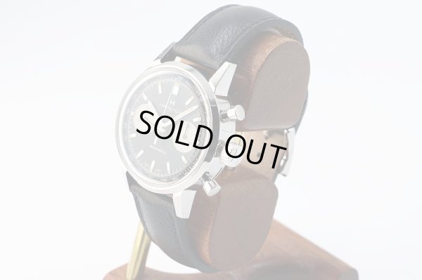 ハミルトン　アメリカンクラシック　Ｈ３８４２９０　黒文字盤　白インダイアル　サイド