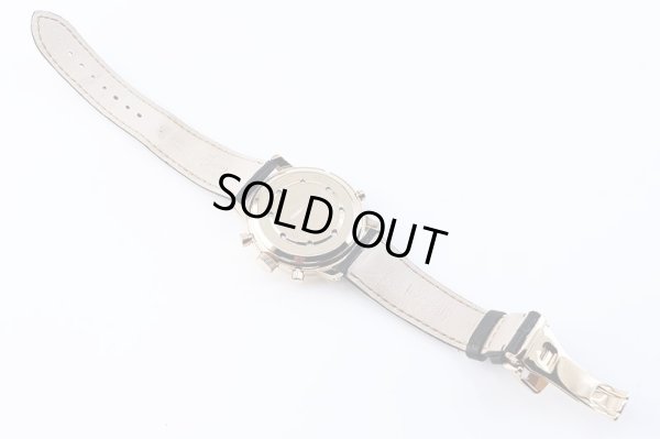 シェルマン　グランドコンプリケーション　プレミアム　白文字盤　革ベルト状態　裏面