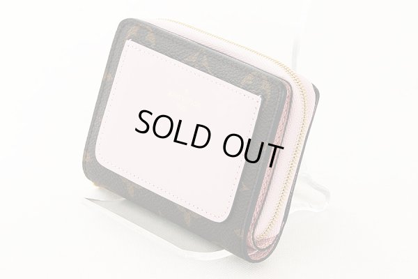 ルイ・ヴィトン ポルトフォイユ・ルー M82378 ローズ・バレリーヌ サイド