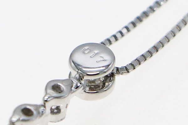PT850/900 ルビーダイアイリペンダントネックレス 0.95ct 0.17ct 3.60g　刻印