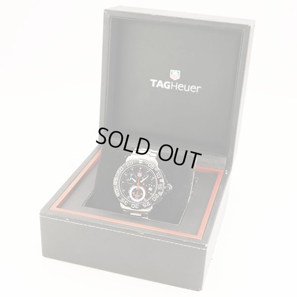 タグホイヤー　フォーミュラー１　クロノグラフ　ＣＨＡ１１１０　黒文字盤　箱