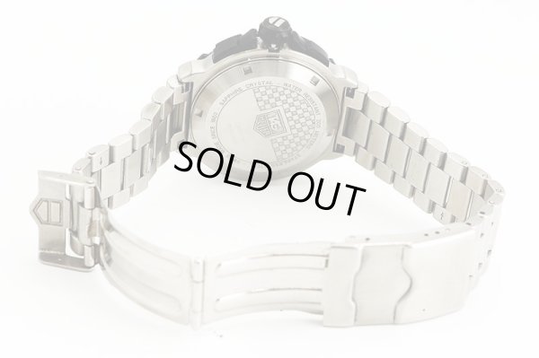 タグホイヤー　フォーミュラー１　クロノグラフ　ＣＨＡ１１１０　黒文字盤　ブレス