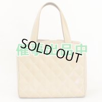 シャネル　ワイルドステッチ ハンドバック ベージュ