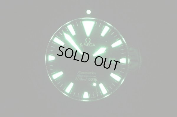 オメガ　シーマスタープロフェッショナル ３００ｍ　２２６５．８０　青文字盤　ライト暗闇