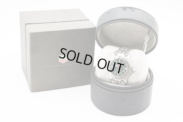 タグホイヤー　Ｓ／ｅｌ　ＷＧ１１１９　緑文字盤　箱・保証書