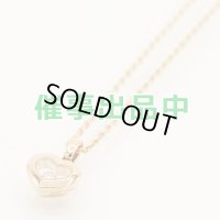 ショパール 750PG ハッピーダイヤモンドアイコン ペンダントネックレス 6.50g